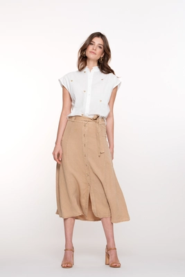 Geisha | Blouse lurex hearts