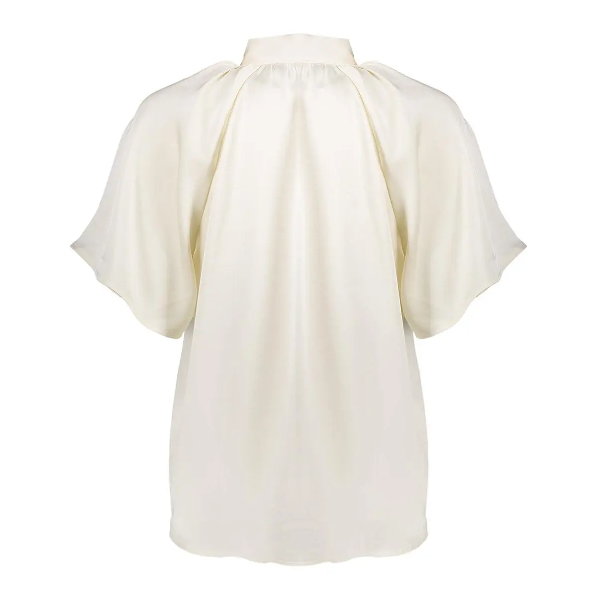 Geisha | Blouse satin with bow