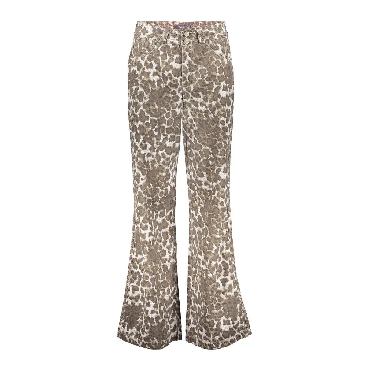 Geisha | Jeans wide leopard