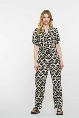 Geisha | Jumpsuit aop x-over