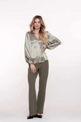 Geisha | Pants jacquard lurex