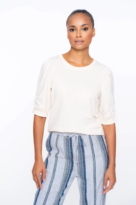 Geisha | Poppy butterfly blouse