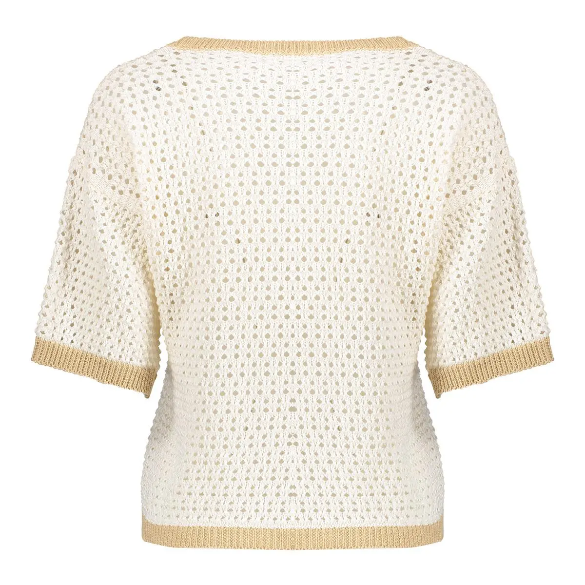 Geisha | Pullover crochet 2 colors
