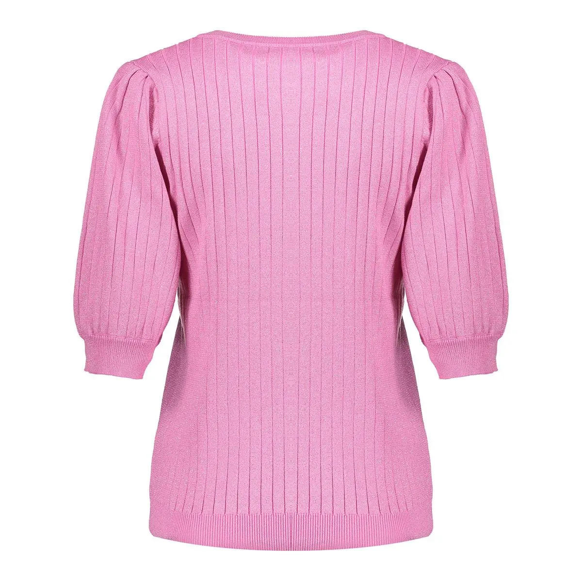 Geisha | Pullover rib short sleeves lurex