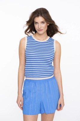 Geisha | Singlet stripes lurex