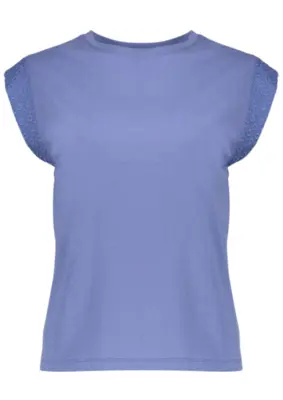 Geisha | T-shirt embroidered s/s
