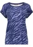 Geisha | T-shirt fancy rib aop