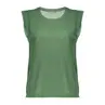 Geisha | T-shirt linen look fringes