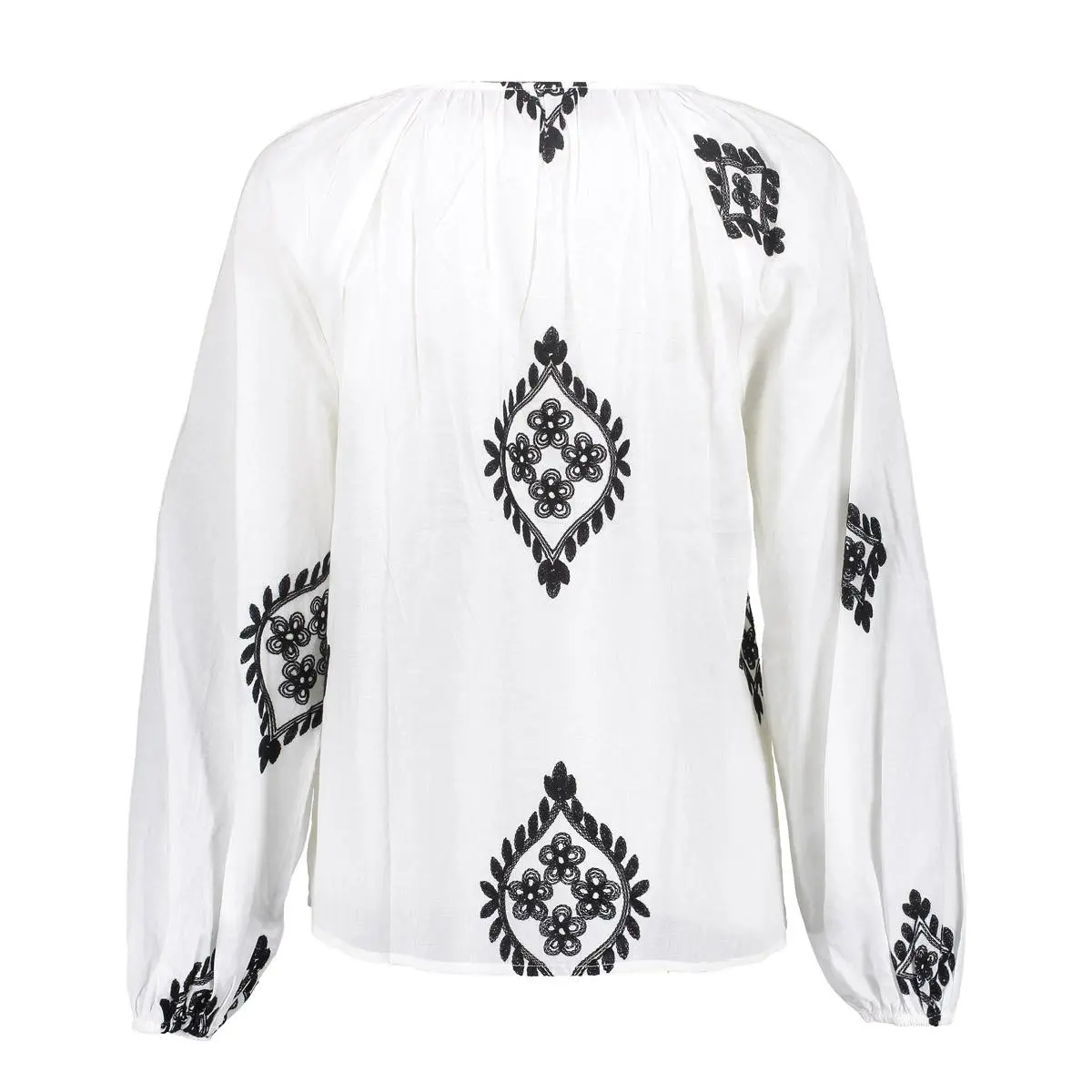 Geisha | Top bi color embroidery