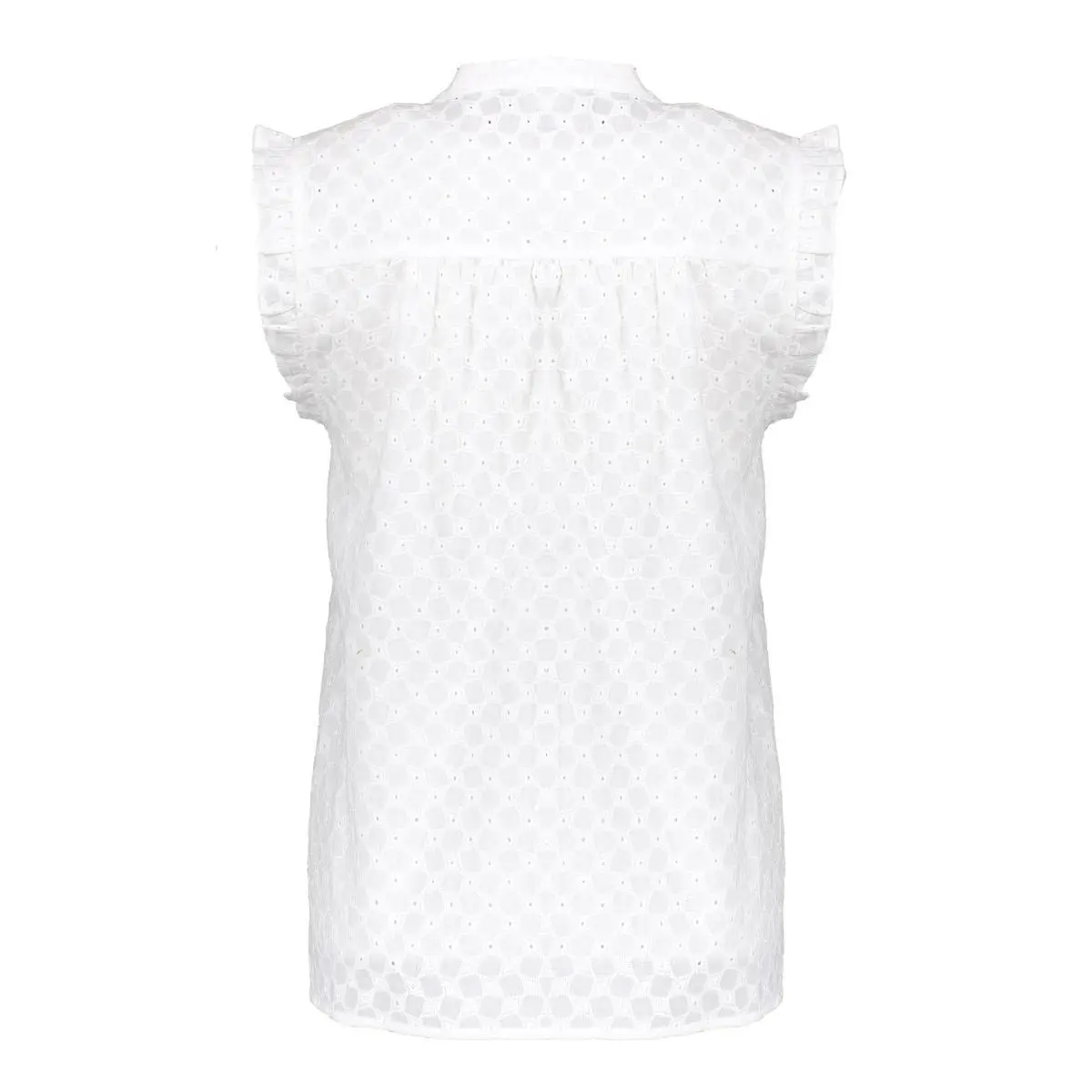 Geisha | Top broderie angles