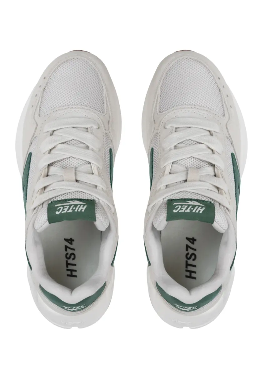 Hi-Tec | Hts shadow rgs - star white / dark ivy / gum