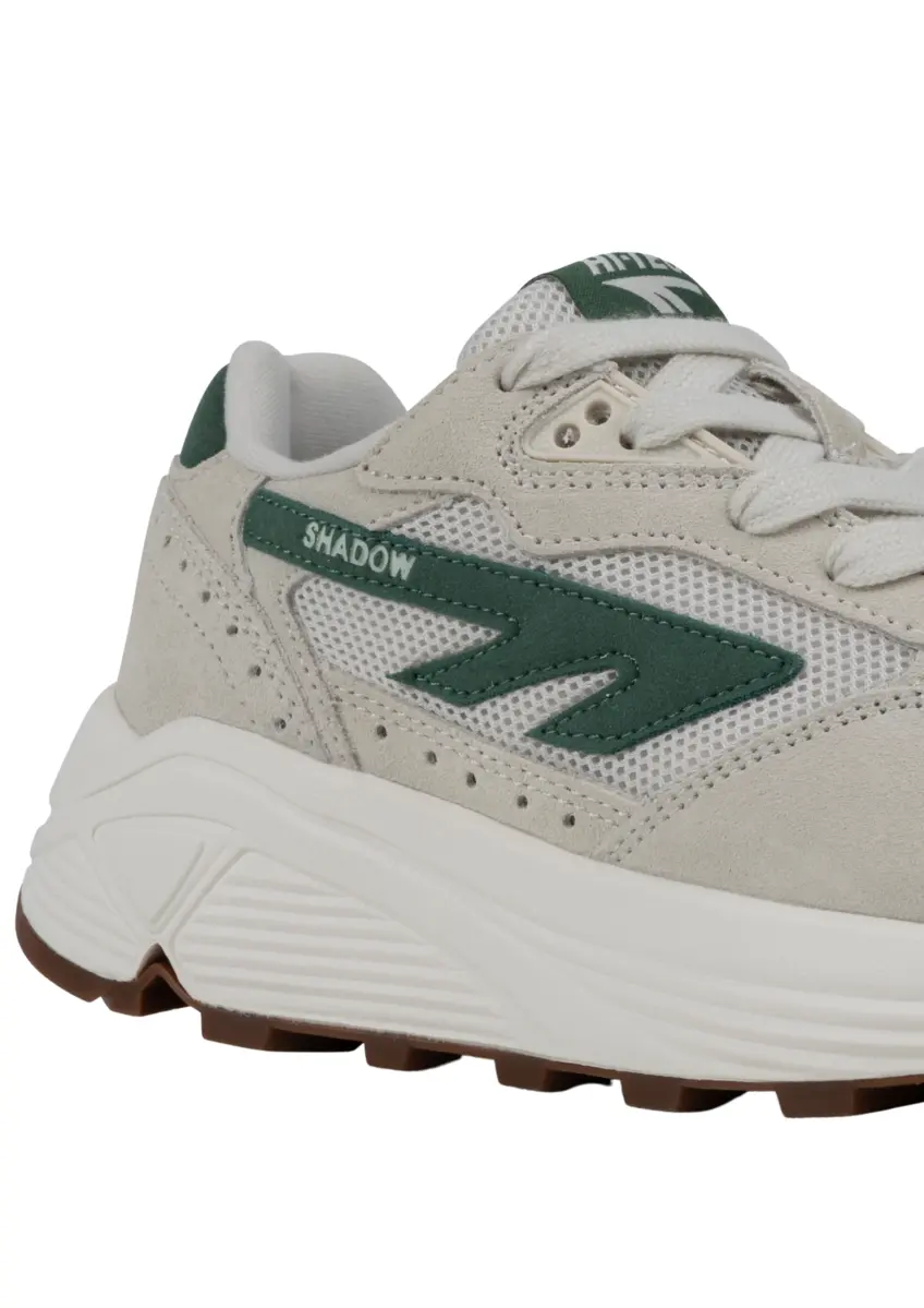 Hi-Tec | Hts shadow rgs - star white / dark ivy / gum