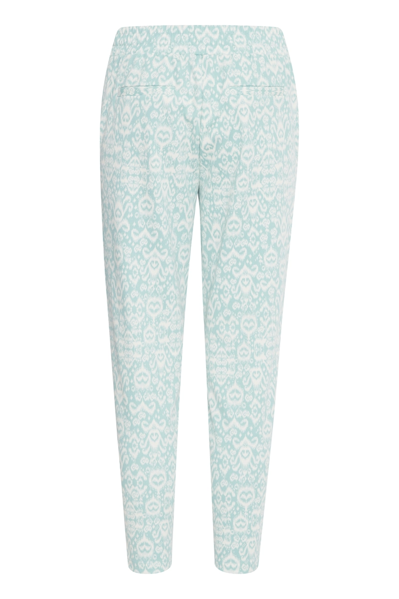 Ichi | Broek ihkate print pa24 nile blue