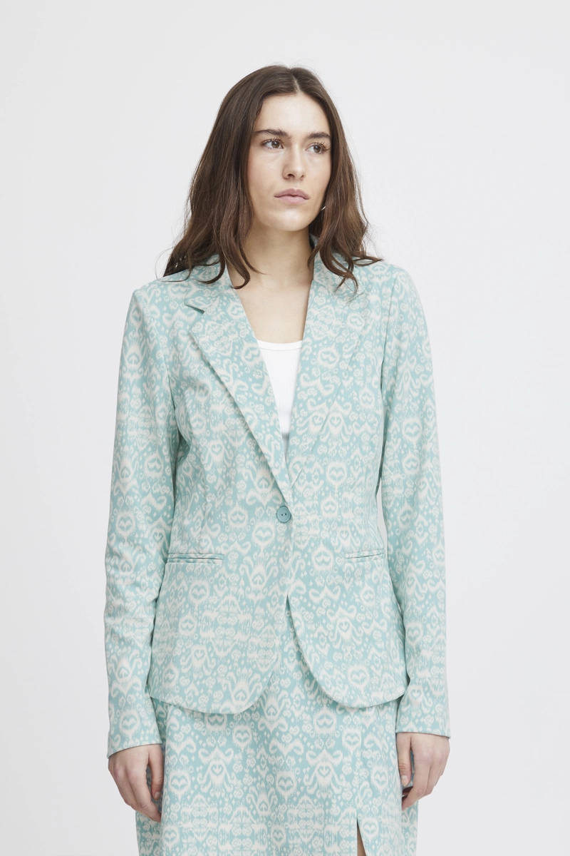 Ichi | Colbert ihkate print blazer 19