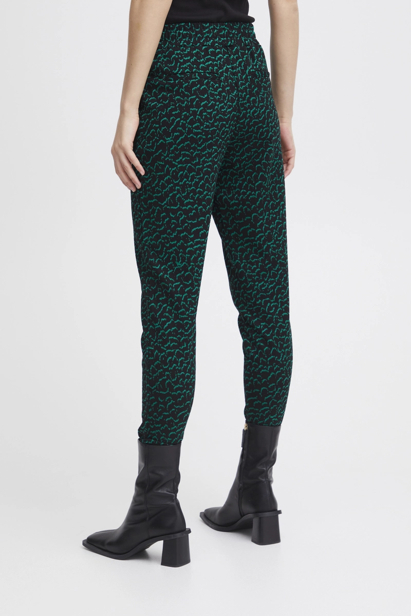 Ichi | IHKATE JACQUARD PA6 Ditsy Outline Gre