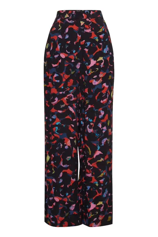 Ichi | IHKIMLI PA Poppy Red Print