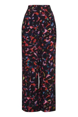 Ichi | IHKIMLI PA Poppy Red Print