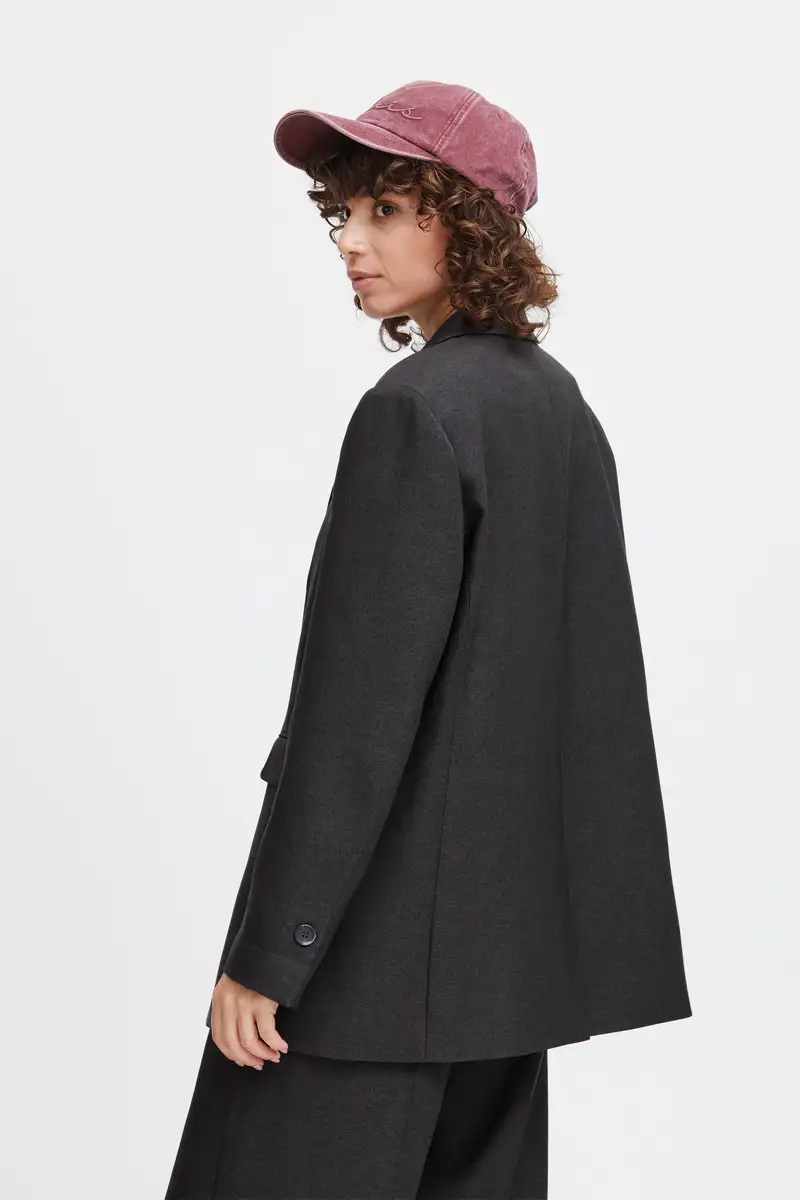 Ichi | IHZIMMIE BL Dark grey melang