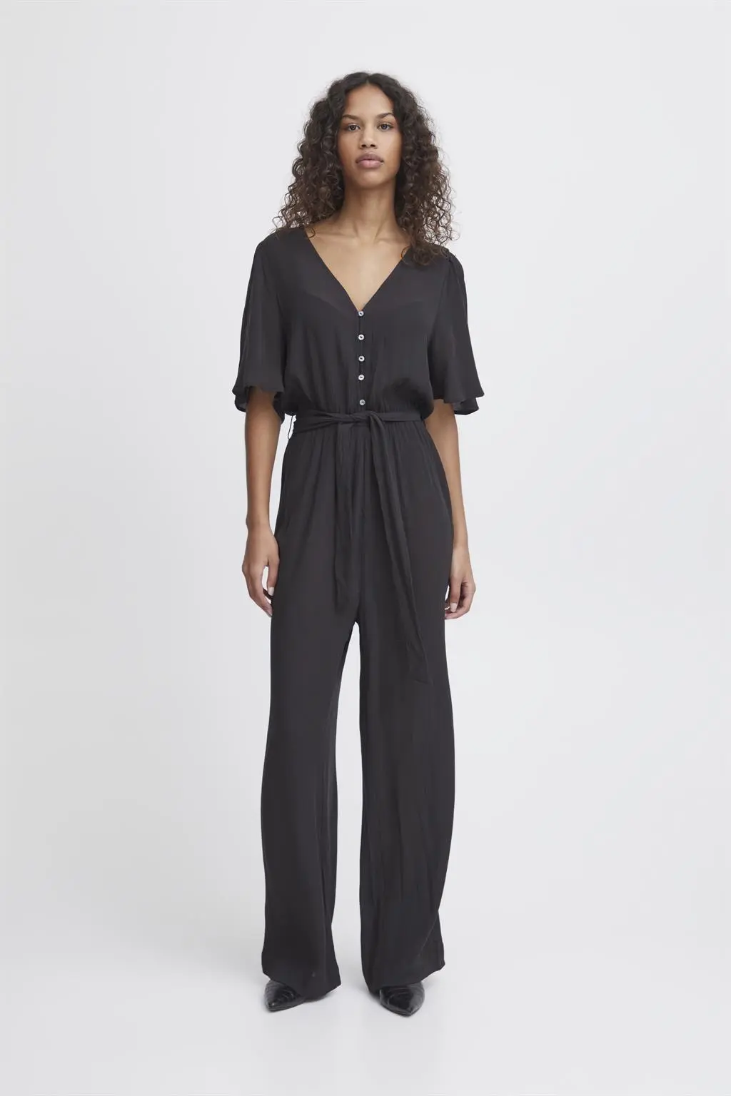 Ichi Jumpsuit ihmarrakech aop js4 black