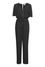 Ichi | Jumpsuit ihmarrakech aop js4 black