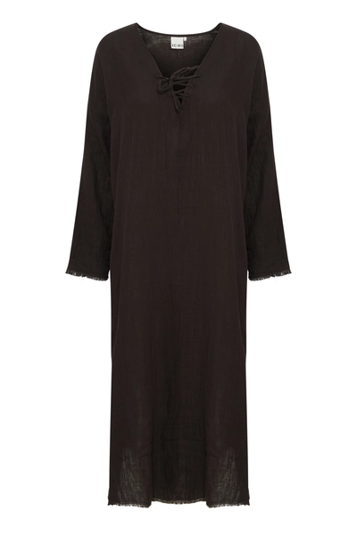 Ichi Jurk iafoxa beach dress black
