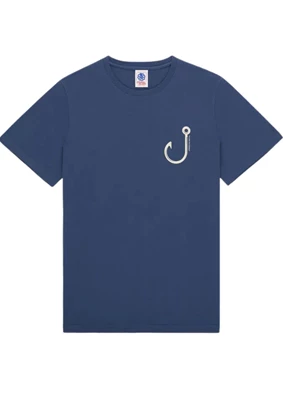 Johnsen Island | T-shirt classic hook navy