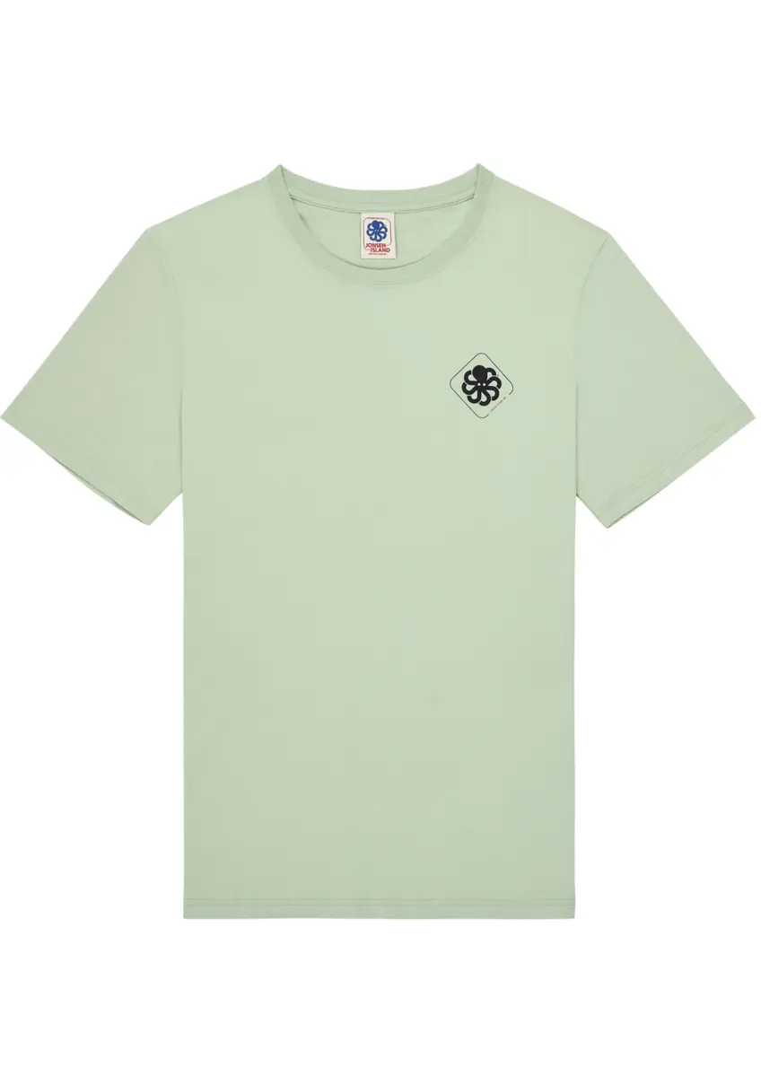 Jonsen Island | T-shirt classic big label camgreen