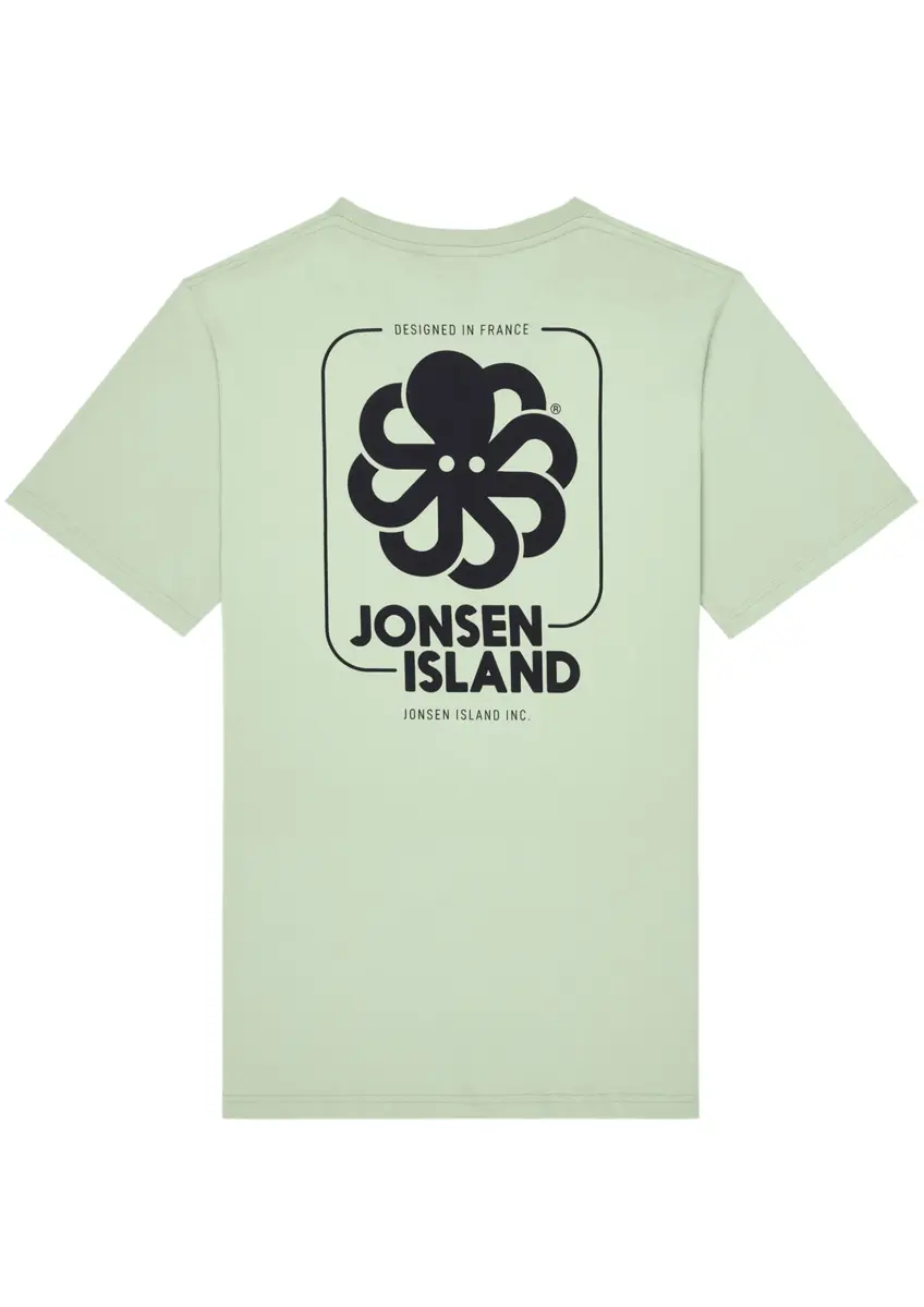 Jonsen Island | T-shirt classic big label camgreen