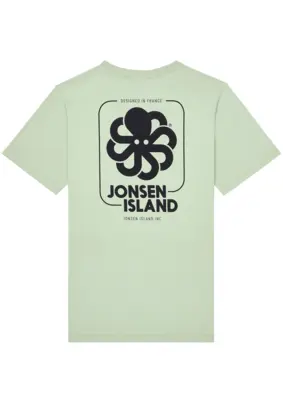 Jonsen Island | T-shirt classic big label camgreen