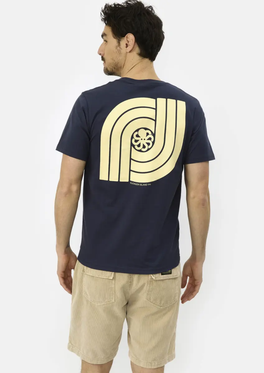 Jonsen Island | T-shirt classic double j navy