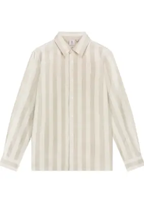 Law of the Sea | Allure slub stripe shirt