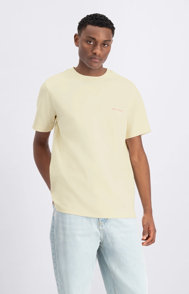 Law of the Sea | Aqua flow artwork tee