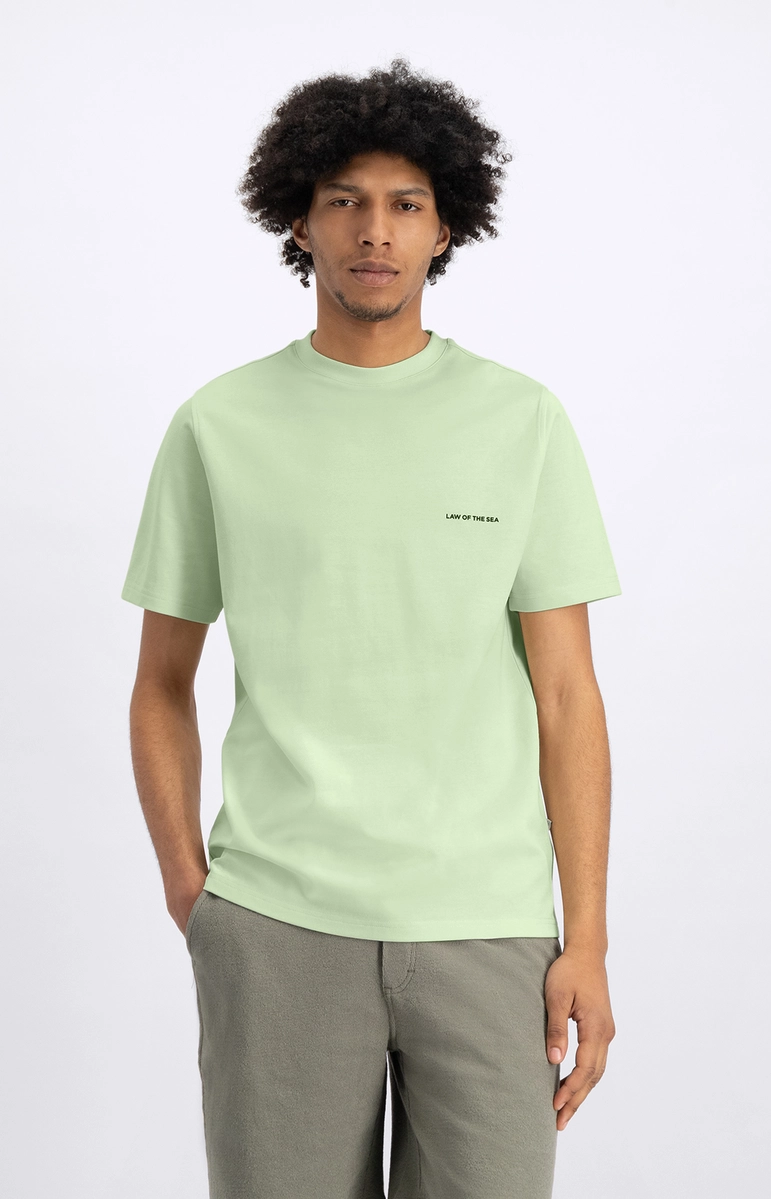 Law of the Sea | Botanicals backprinted artwork tee