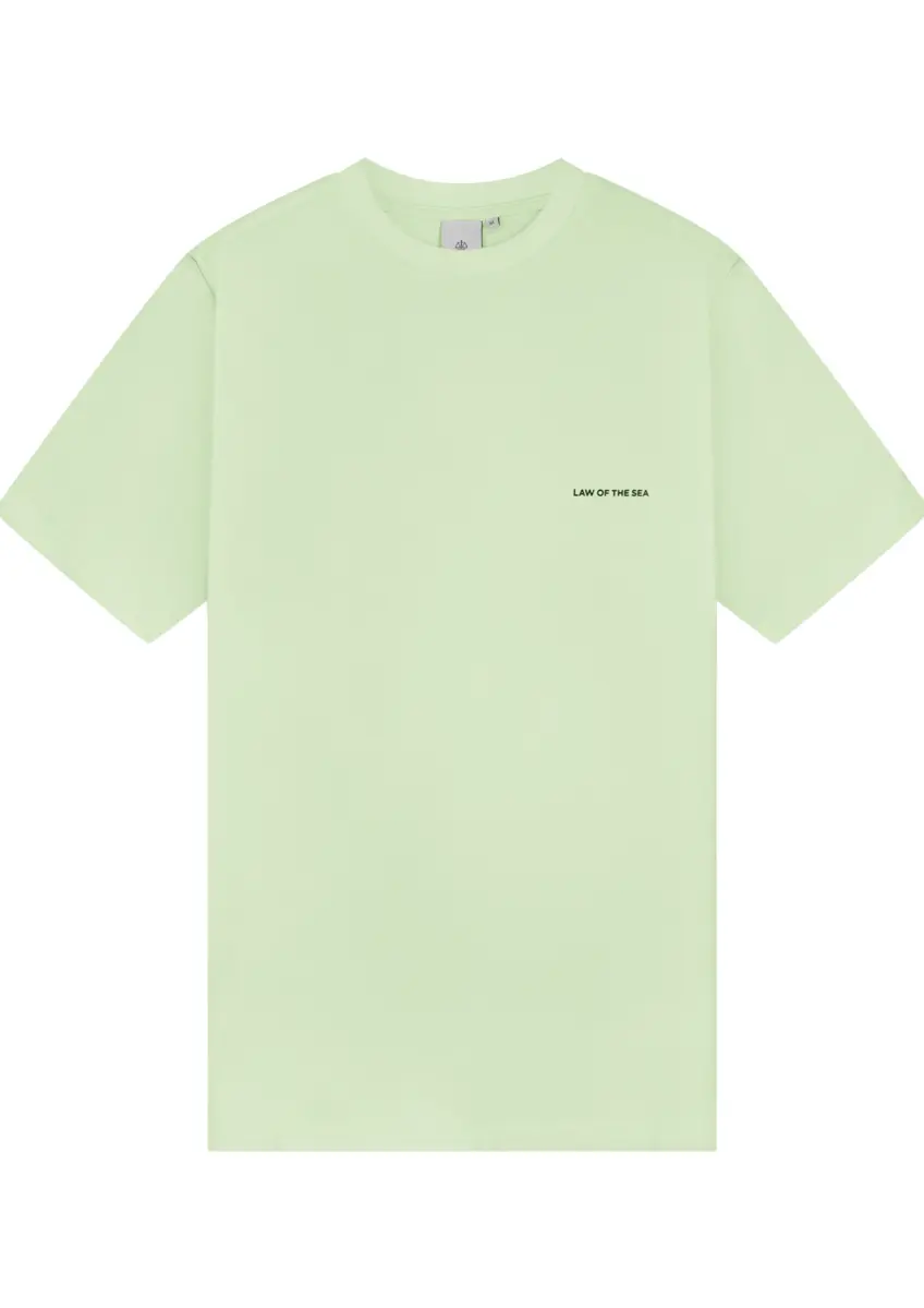 Law of the Sea | Botanicals backprinted artwork tee