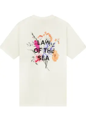 Law of the Sea | Botanicals backprinted artwork tee