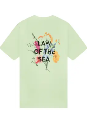 Law of the Sea | Botanicals backprinted artwork tee