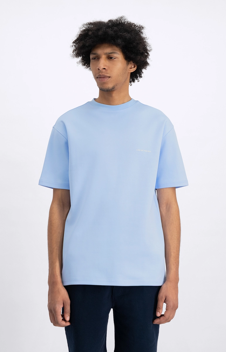 Law of the Sea | Crystal backprinted artwork tee