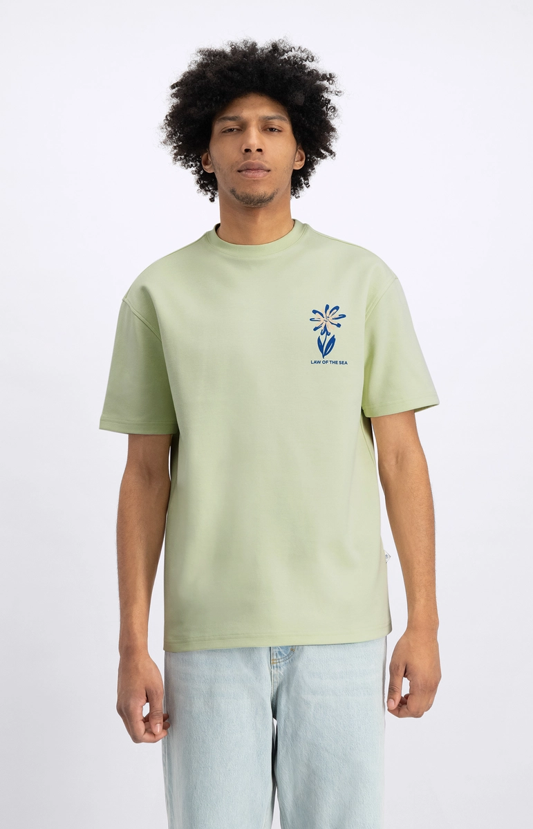 Law of the Sea | Flower artwork tee