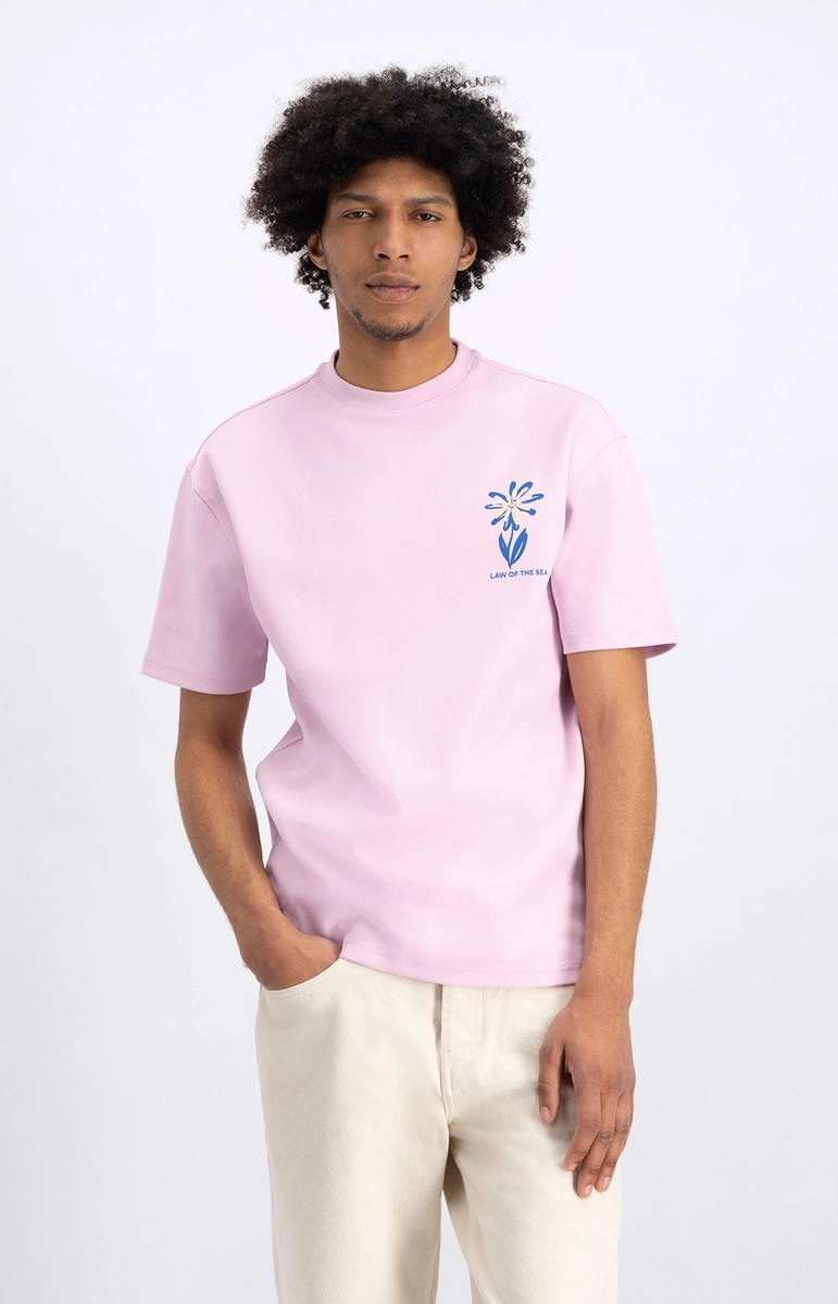 Law of the Sea | Flower artwork tee