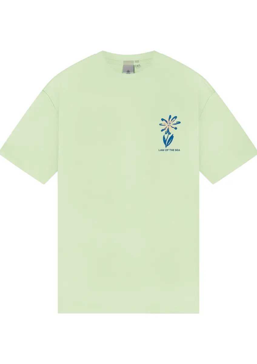 Law of the Sea | Flower artwork tee