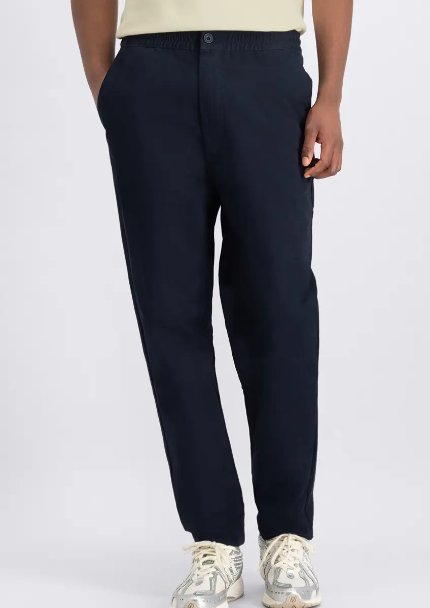 Law of the Sea | Fog peach cotton twill pant