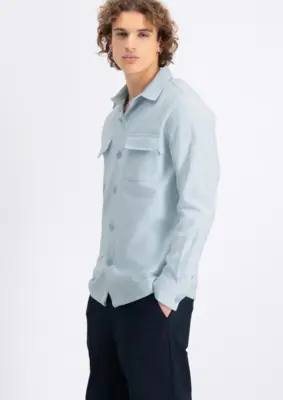 Law of the Sea | Ghout two tone structured shirt