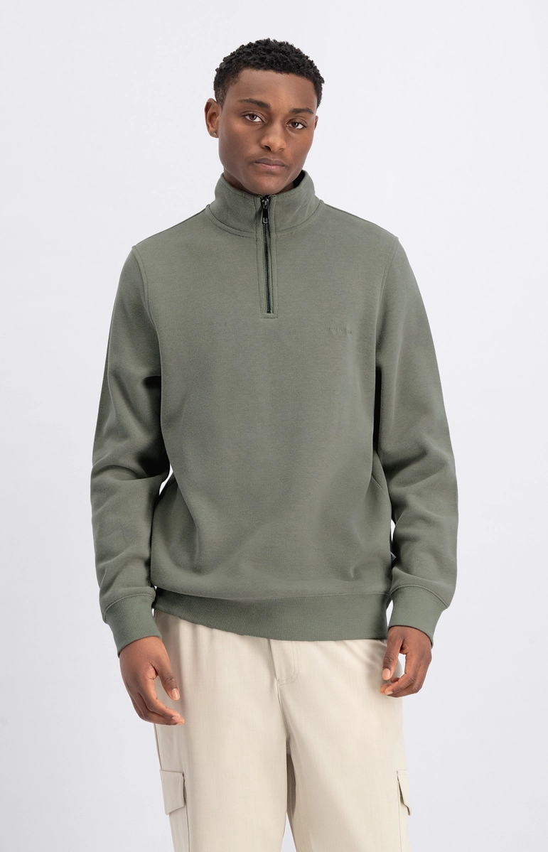 Law of the Sea | Mind half zip sweater