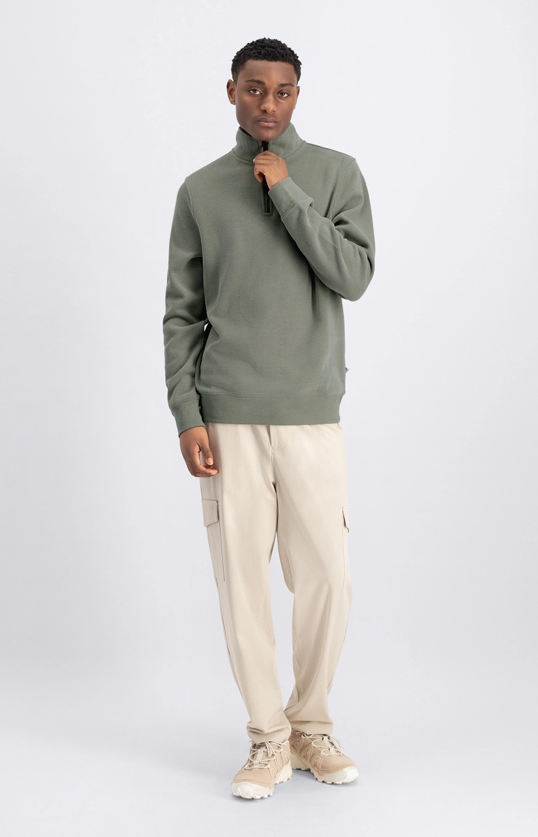 Law of the Sea | Mind half zip sweater