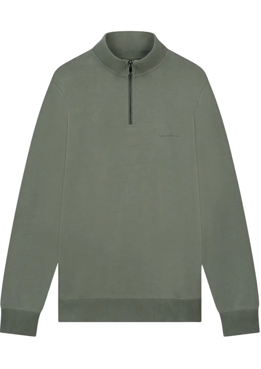 Law of the Sea | Mind half zip sweater