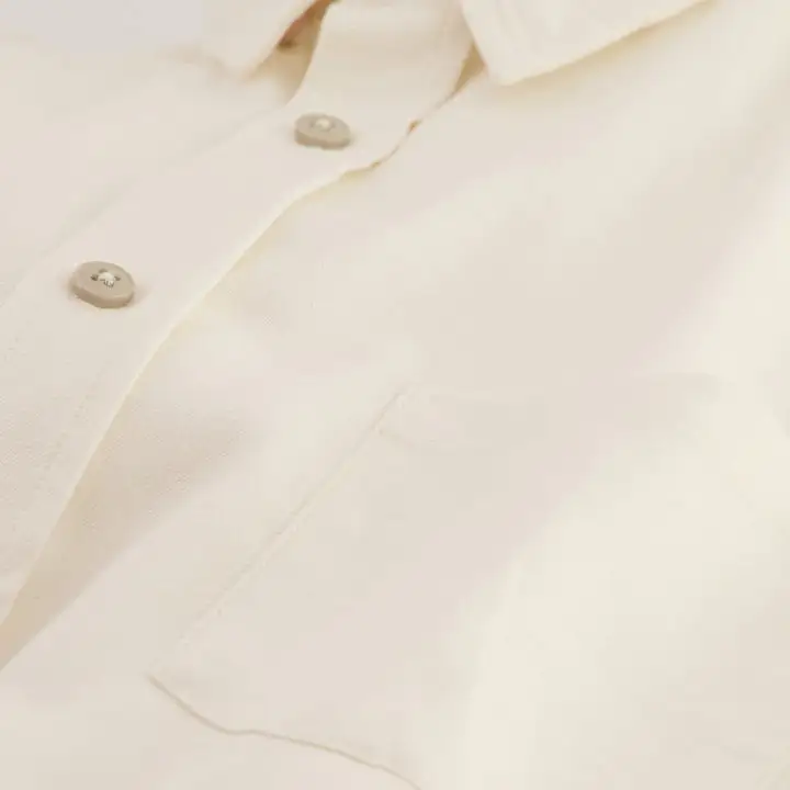 Law of the Sea | PYRAMID LINEN SHIRT OFF WHITE