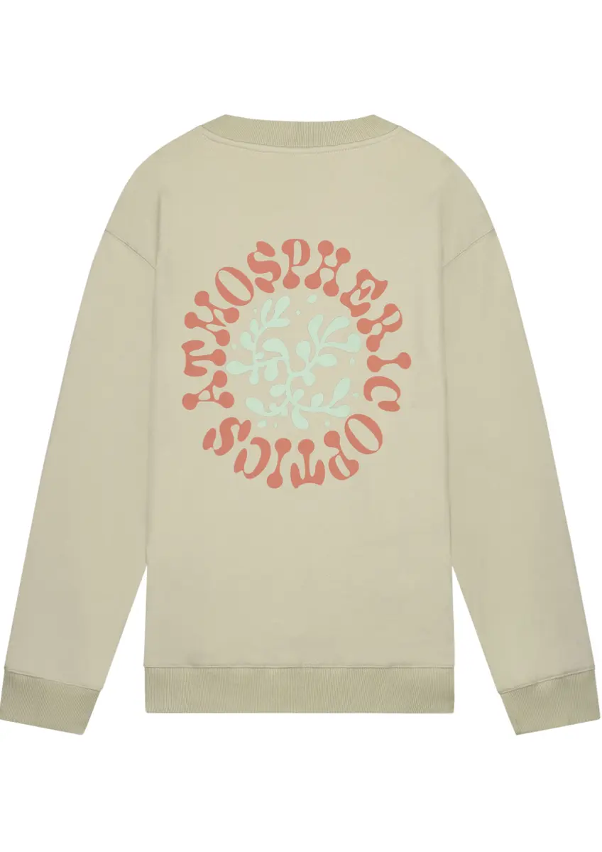 Law of the Sea | Swell crewneck sweater with backprint
