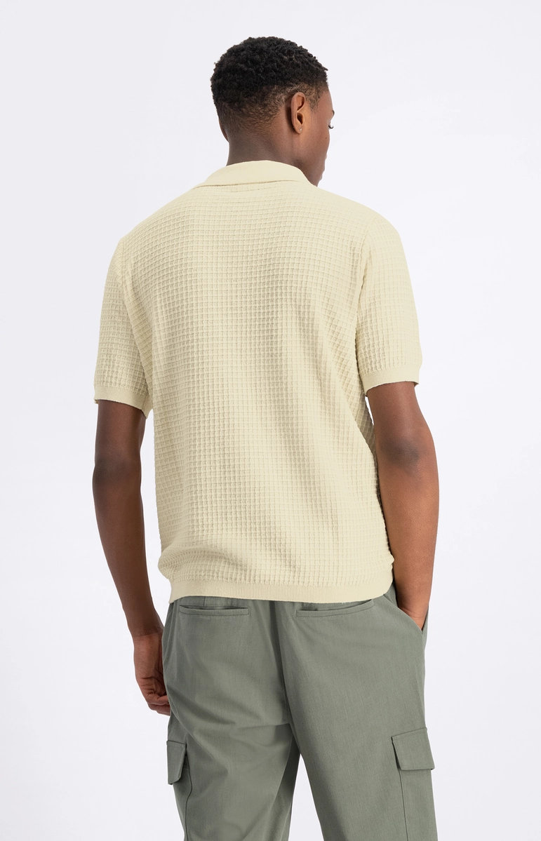 Law of the Sea | Yohei structure knitted polo