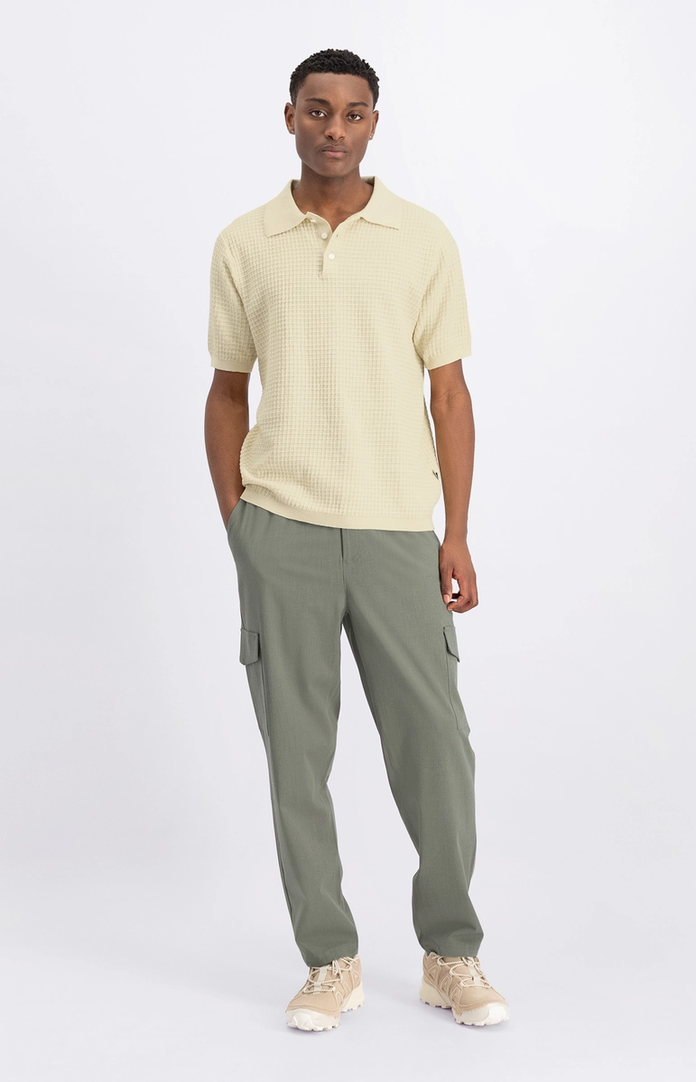 Law of the Sea | Yohei structure knitted polo