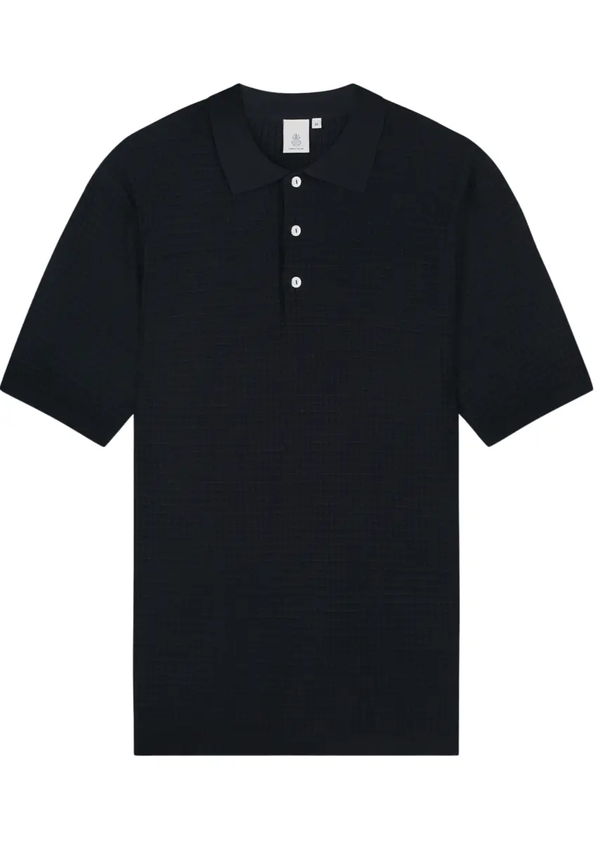 Law of the Sea | Yohei structure knitted polo
